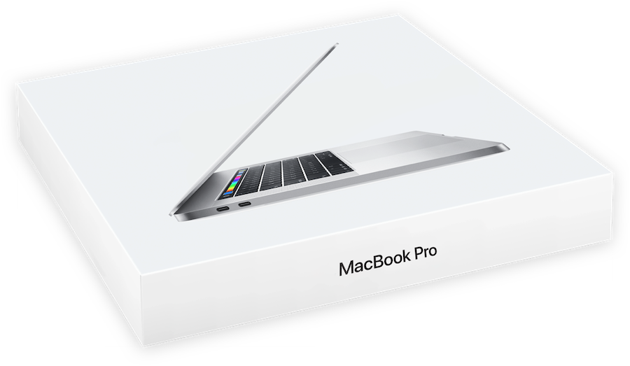 apple macbook pro package